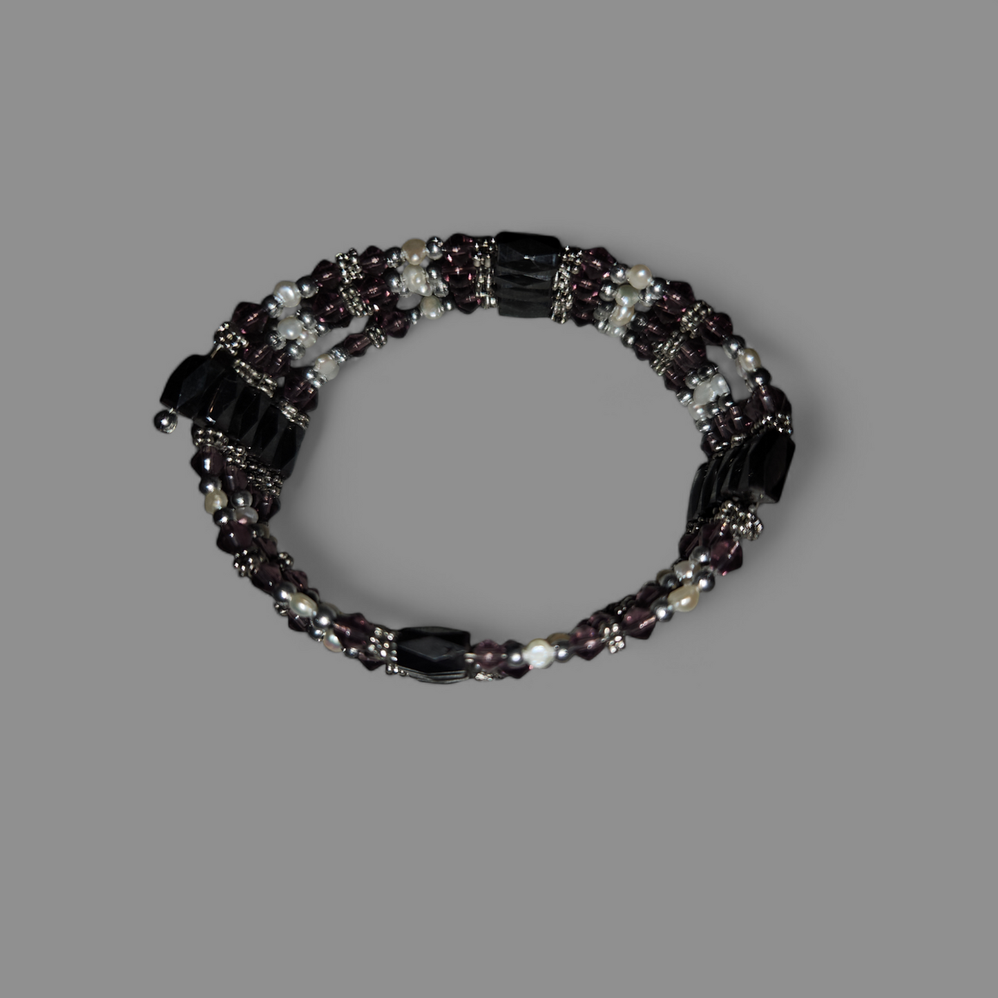 Magnetkette lila (97cm)