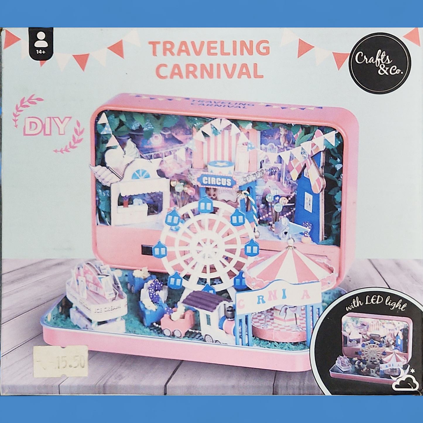Miniaturhaus DIY Traveling Cernival (13×9.5×11cm)