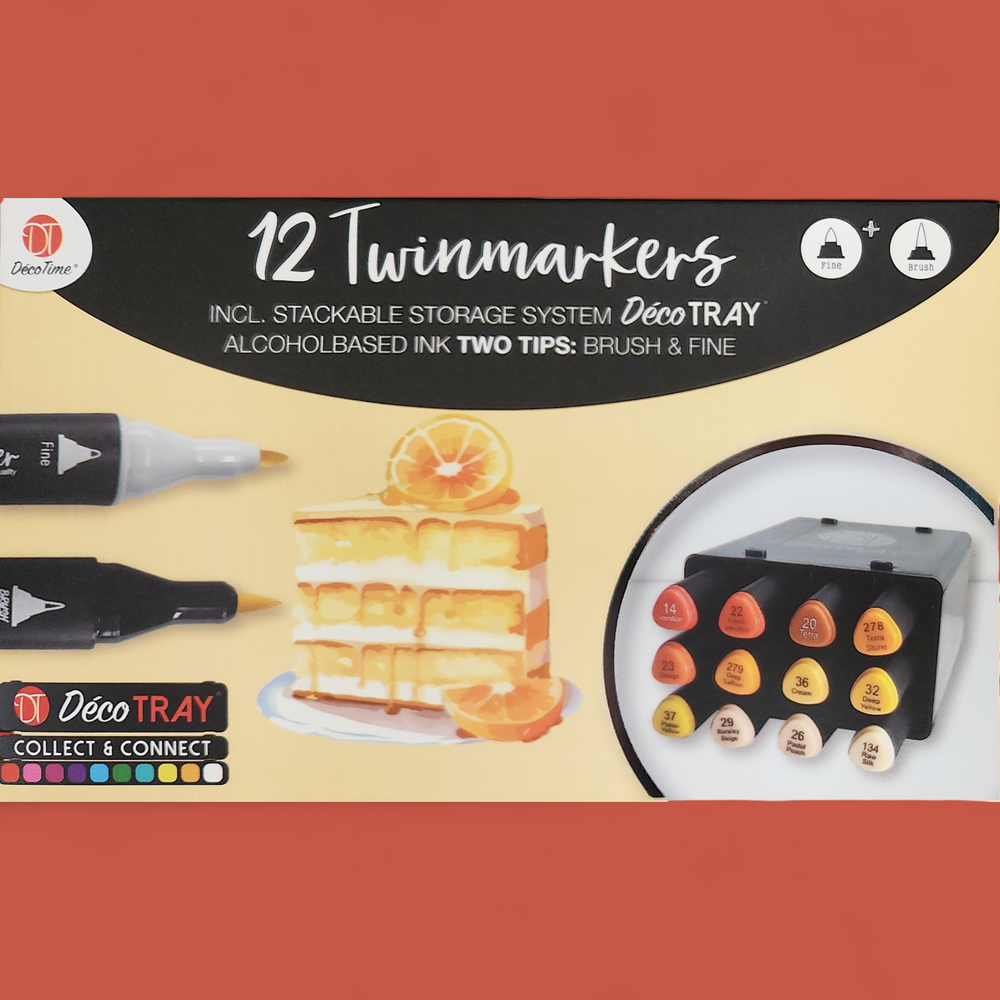 12× Twinmarkers (triangle)