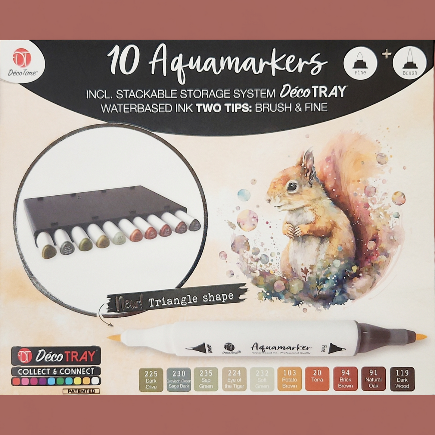 10× Aquamarker triangle