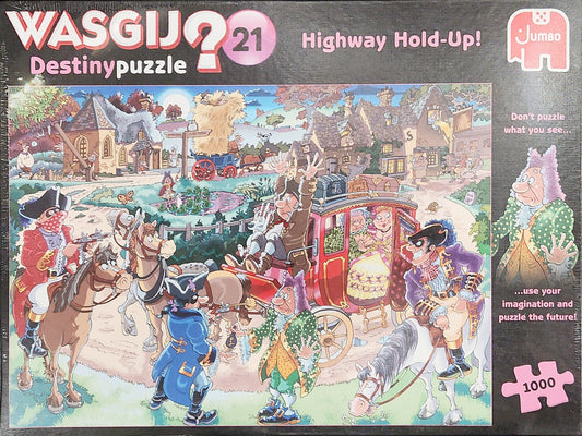 WASGIJ? Destinypuzzle 21 Highway Hold-Up! (1000 Teile)