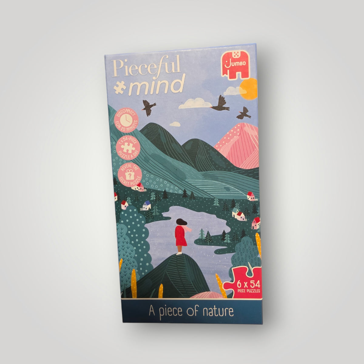 Jumbo - Pieceful Mind: 6x54 Teile Puzzleset