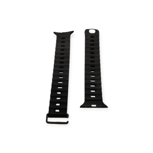 Schwarzes Silikonarmband für Apple Watch 38/40/41mm – Amazon Retoure 💼⚫