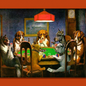 (5) Diamond-Painting Hundepoker (50×40cm) full