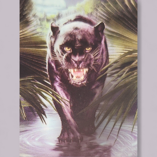 (24) Diamond-Painting Schwarzer Panther (40×50cm) full