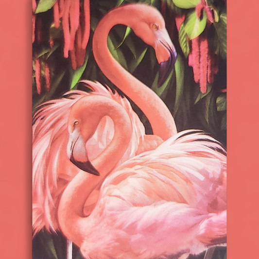 (29) Diamond-Painting Flamingos (40×50cm) full