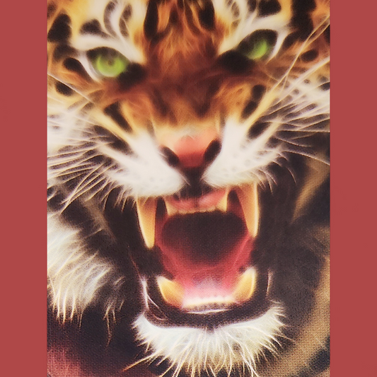 (37) Diamond-Painting Wütender Tiger (40×50cm) full