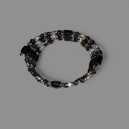 Magnetkette lila (97cm)