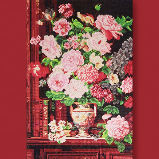 (44) Diamond-Painting Blumenarrangement (40×60cm) full