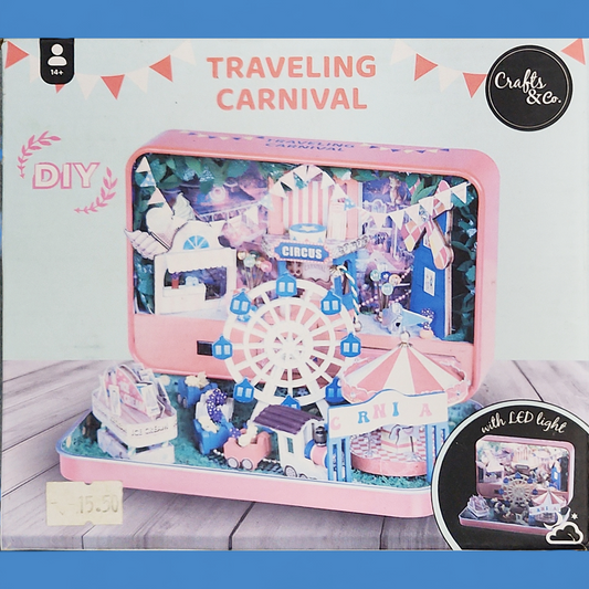 Miniaturhaus DIY Traveling Cernival (13×9.5×11cm)