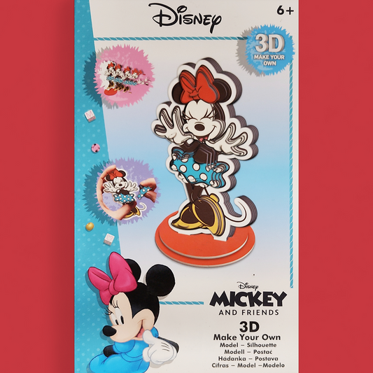 3D Model Disney Mickey and Friends Minnie Mouse