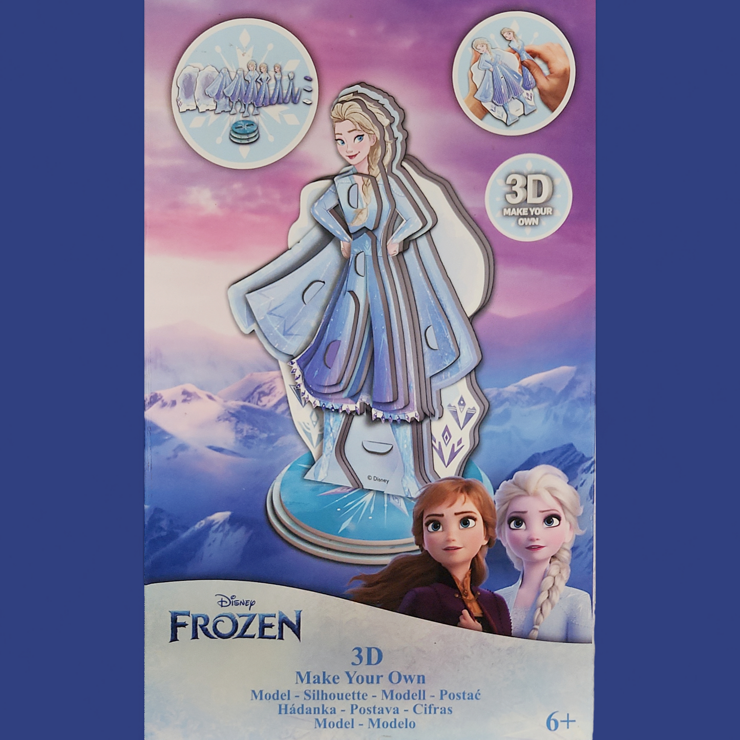 3D Model Disney Frozen Elsa