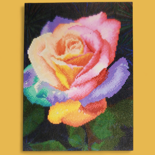 (19) Diamond-Painting Rose (30×40cm) full