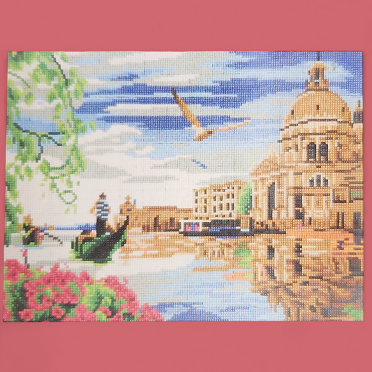 (27) Diamond-Painting Venedig (40×30cm) full