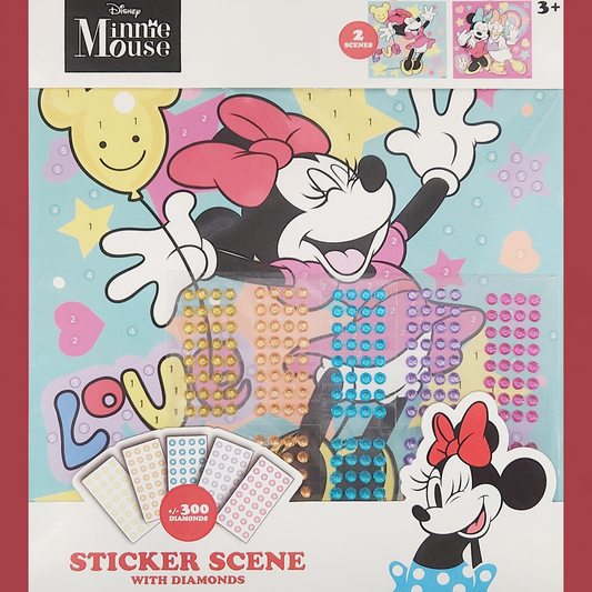 (1) Diamond-Painting Stickerbild Disney Minnie Mouse