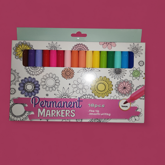 Permanentmarker 18 Stück