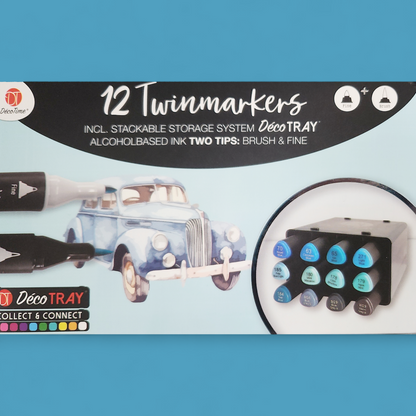 12× Twinmarkers (triangle)