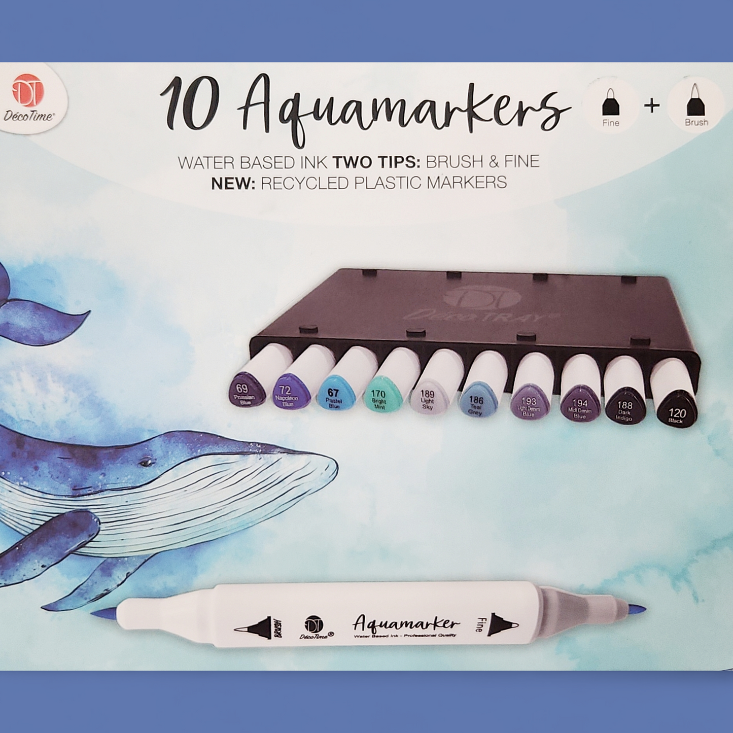 10× Aquamarker triangle