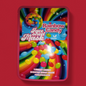 Gesichtsmaske aus Vlies: Rainbow Candy