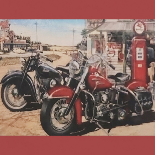 (63) Diamond-Painting Motorräder (30×40cm) full