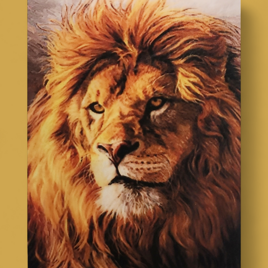 (15) Diamond-Painting Löwe (20×30cm) full