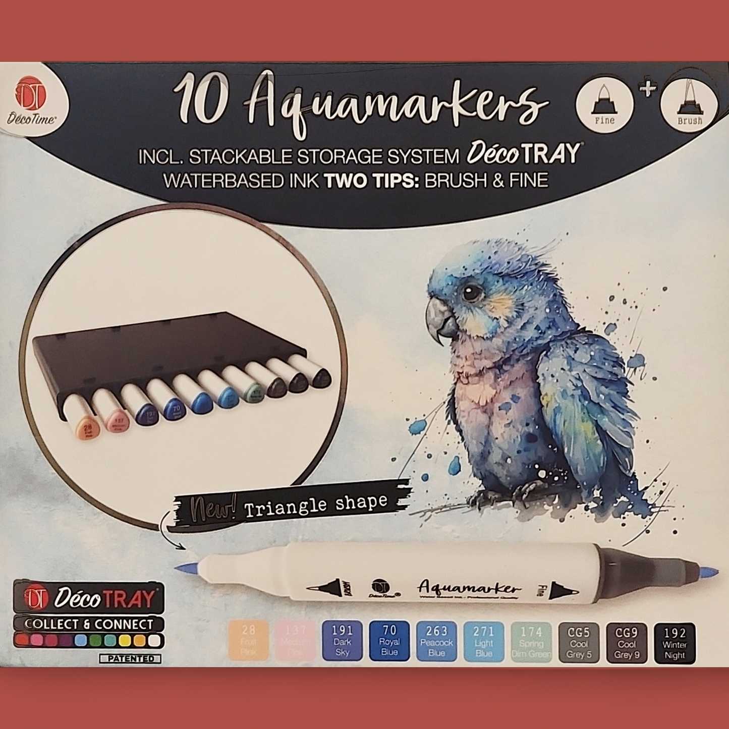 10× Aquamarker triangle